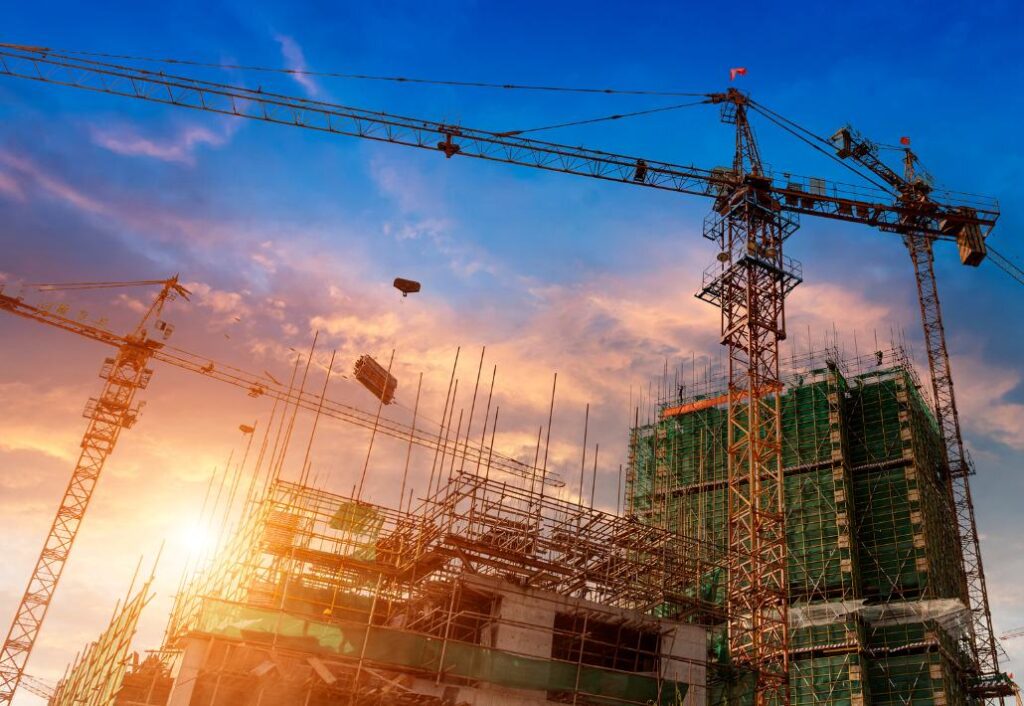 Four steps to improving profitability in competitive B2B markets article showing a picture of a construction site